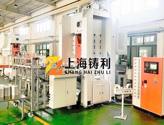 Mechanical Aluminum Foil Food Container Punching Machine ZL-T63 3PH