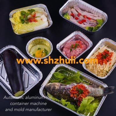 10T Aluminium Container Making Machine 6.5x6x3.8M 12PCS Valve