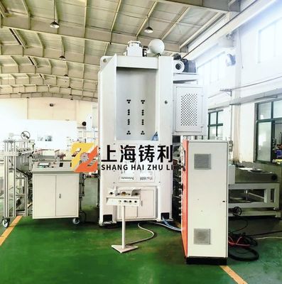 Fully Automatic Aluminium Foil Container Making Machine 12000KG Aluminum Foil Box Making Machine