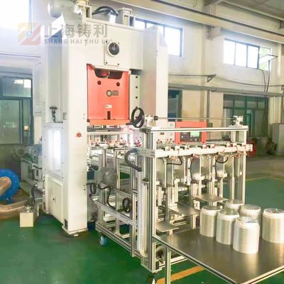 CE 24KW Aluminium Container Making Machine 12000KG With High Capacity