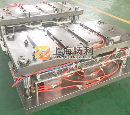 24KW Aluminium Food Container Making Machine 50HZ Food Box Plate Making Machine