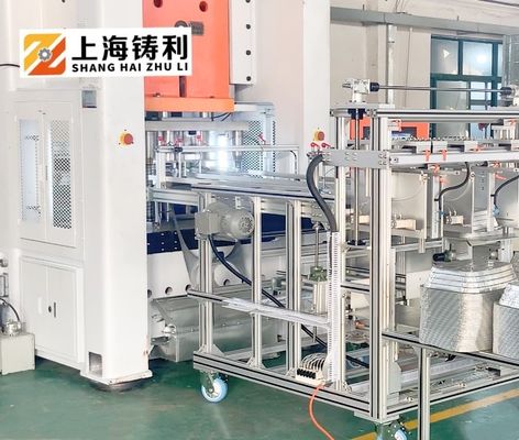 Mechanical Aluminum Foil Food Container Punching Machine ZL-T63 3PH