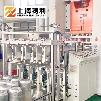 High Speed Aluminium Container Making Machine 80T CE ISO CSA High Precision