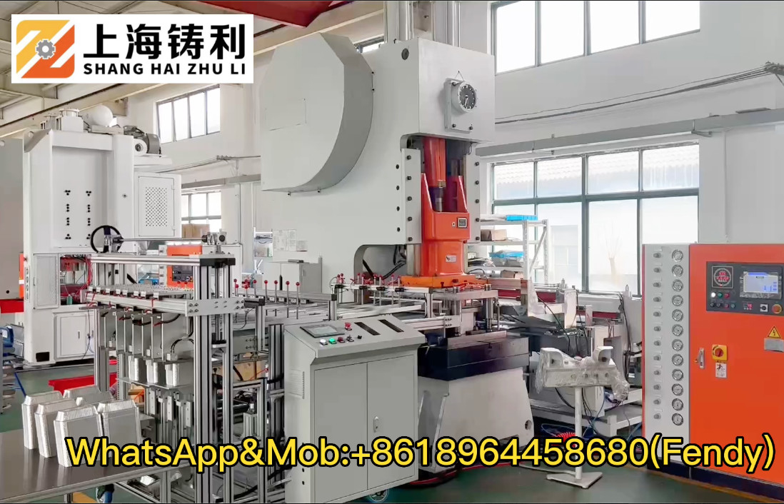 Aluminium Foil Container Machine ZL-T63 Automatic Aluminum foil round container high capacity