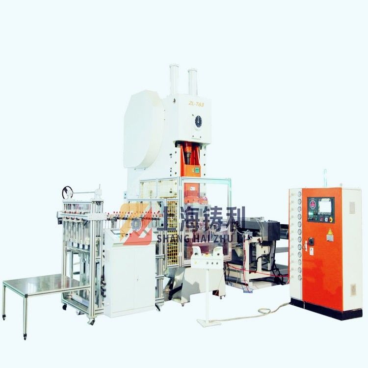 10T Aluminium Container Making Machine 6.5x6x3.8M 12PCS Valve